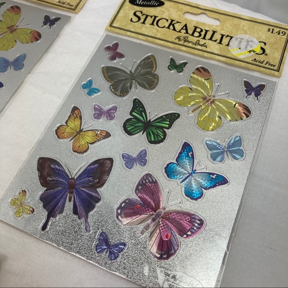 Butterfly Stickers | Scrapbook Stickers | Over 400 Stickers | Wedding Stickers - Picture 14 of 16